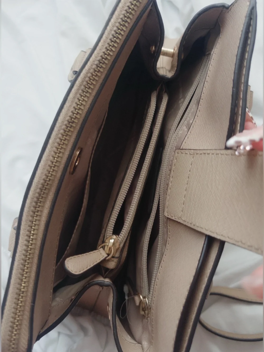 Michael Kors structured dome